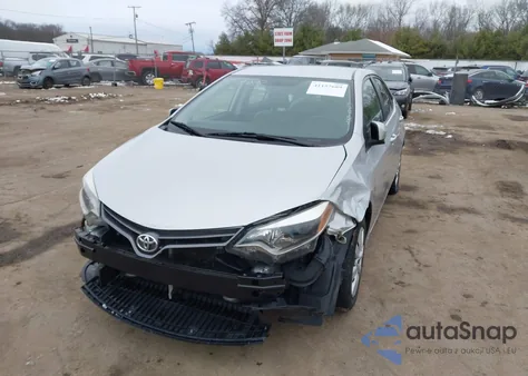 2015 Toyota Corolla Le из США, поврежденный, VIN 2T1BURHE2FC475200